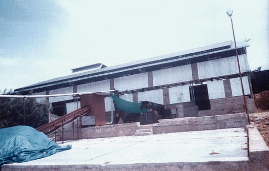 Exterior of coir pith drying facility